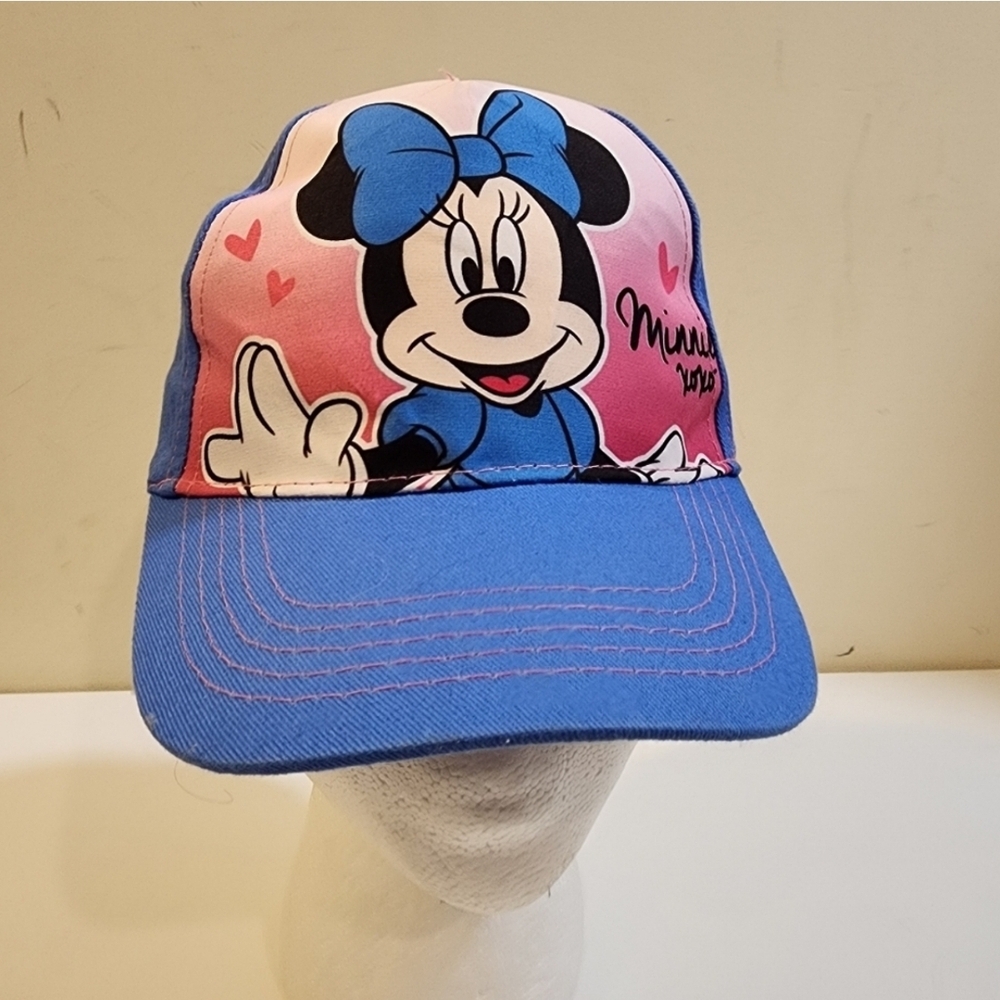 Disney Minnie Mouse Blue Kids Cap